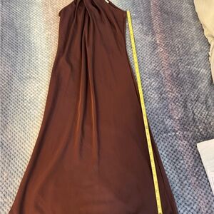 A New Day Elegant Brown Maxi Dress